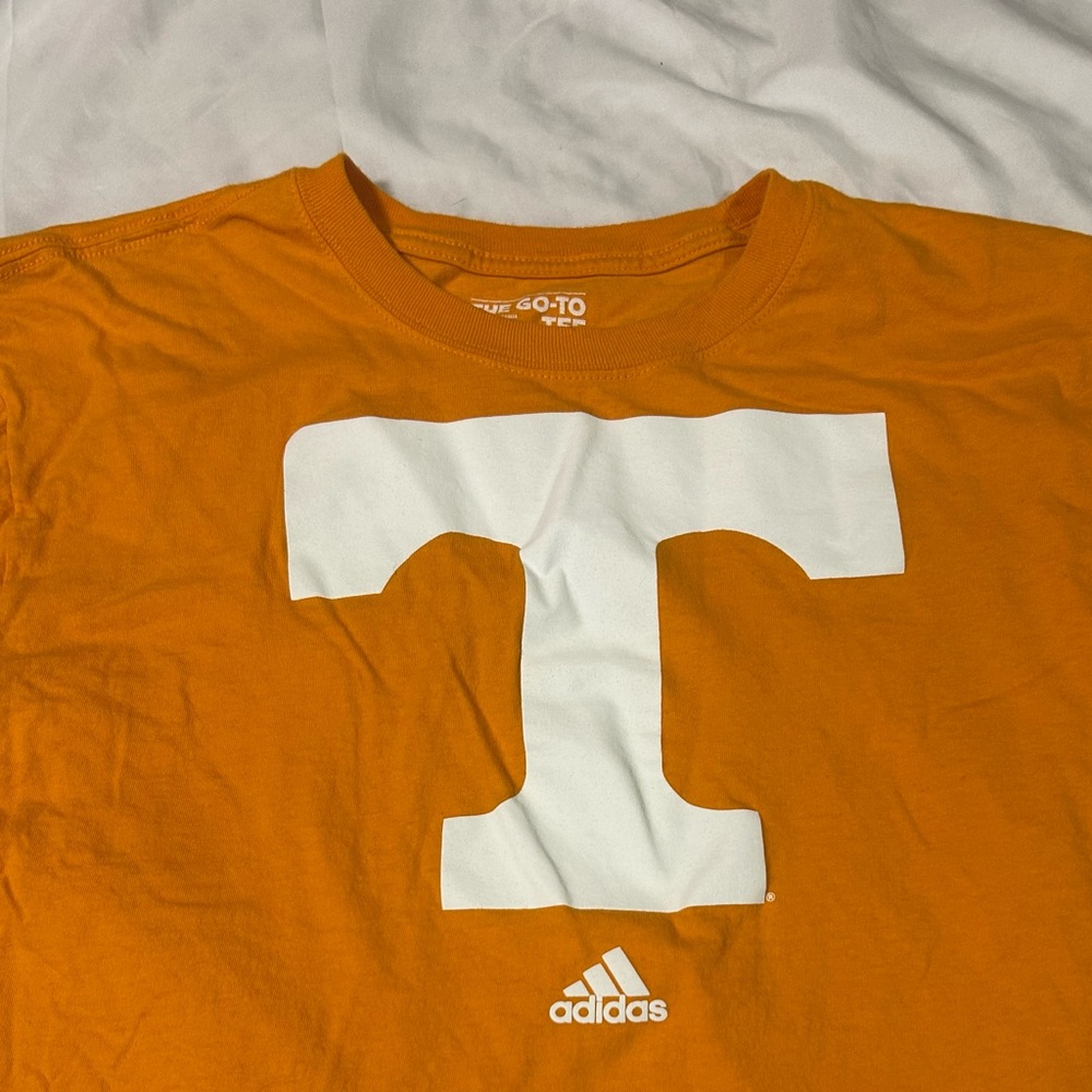 Tennessee Volunteers The Go To Tee Sz L Long Sleeved Adidas